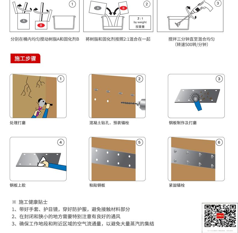 包钢夏邑粘钢加固施工过程